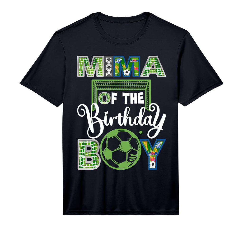 Mima Birthday Soccer Baller Birthday T-Shirt - Graphic Print for Adults