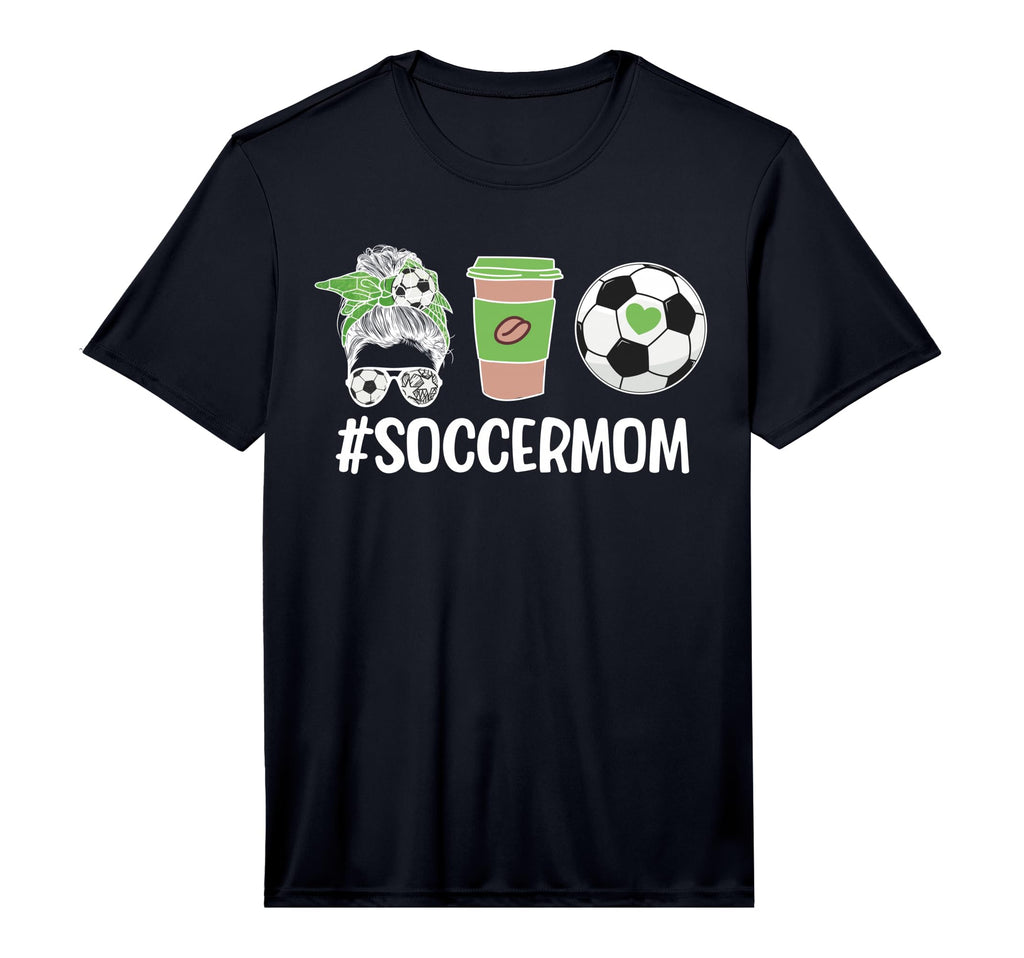 Mens Soccer Mom Soccer Player Mother T-Shirt - Minimalist Print for Adults