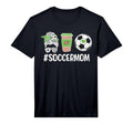 Mens Soccer Mom Soccer Player Mother T-Shirt - Minimalist Print for Adults