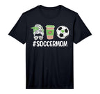 Mens Soccer Mom Soccer Player Mother T-Shirt - Minimalist Print for Adults