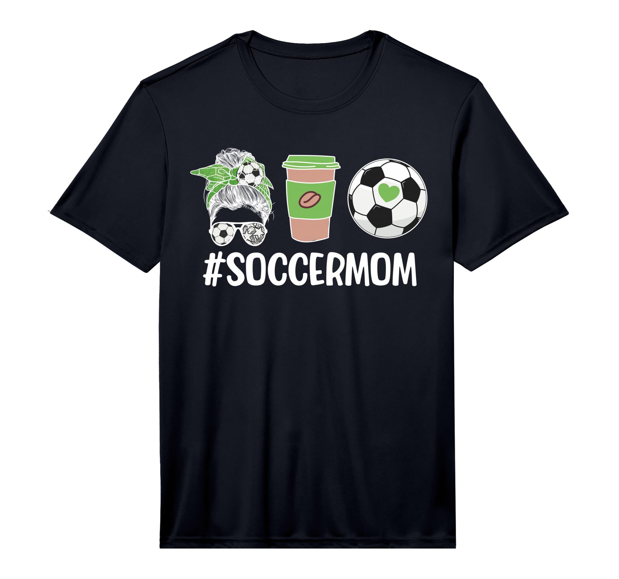 Mens Soccer Mom Soccer Player Mother T-Shirt - Minimalist Print for Adults