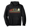 Ice Hockey Goalie Goalkeeper Evolution Hoodie - Unique Graphic Unisex