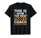 Soccer Coaching Training Trainer T-Shirt - Custom Art Print Men Women