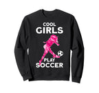 Play Soccer Sweatshirt - Custom Art Print Unisex