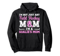Proud Field Hockey Goalkeeper Mom Hoodie - Fun Novelty Design for Adults