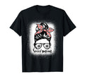 Soccer Mom Messy Bun Lovers Mother T-Shirt - Trendy Graphic Men Women