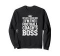 Not Just Soccer Mom Football Coachs Sweatshirt - Streetwear Style Unisex