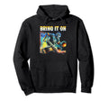 Ice Hockey Player Goalkeeper Ice Hoodie - Fun Novelty Design Men Women