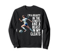 Im Beauty Streets Soccer Daughter Sweatshirt - Minimalist Print Men Women