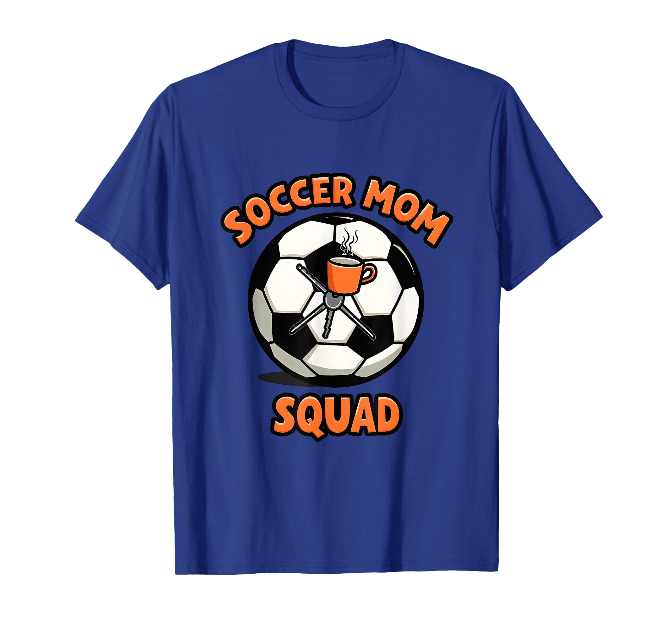 Soccer Mom Squad T-Shirt - Graphic Print for Adults
