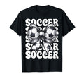 Soccer Soccer Mom Mama Mothers Day T-Shirt - Aesthetic Graphic Unisex