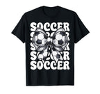 Soccer Soccer Mom Mama Mothers Day T-Shirt - Aesthetic Graphic Unisex