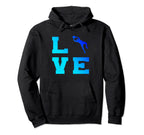 Womens Footballer Football Goalkeeper Hoodie - Graphic Print Unisex