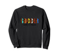 Soccer Love Peace Funny Sweatshirt - Casual Everyday Wear Men Women