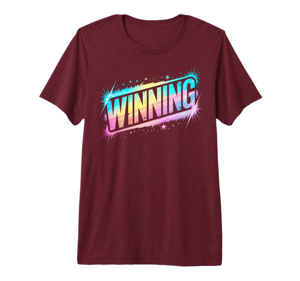 Lets Go Winning Winner Win Competition T-Shirt - Trendy Graphic for Adults