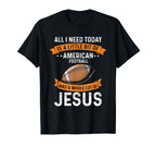 Need Soccer And Jesus Christ Divine T-Shirt - Trendy Graphic Men Women
