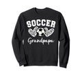 Soccer Grandpapa Matching Family Sweatshirt - Casual Everyday Wear Unisex