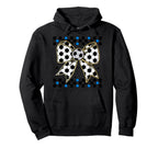Soccer Bow Checkered Ribbon Gift Sweatshirt - Custom Art Print Unisex