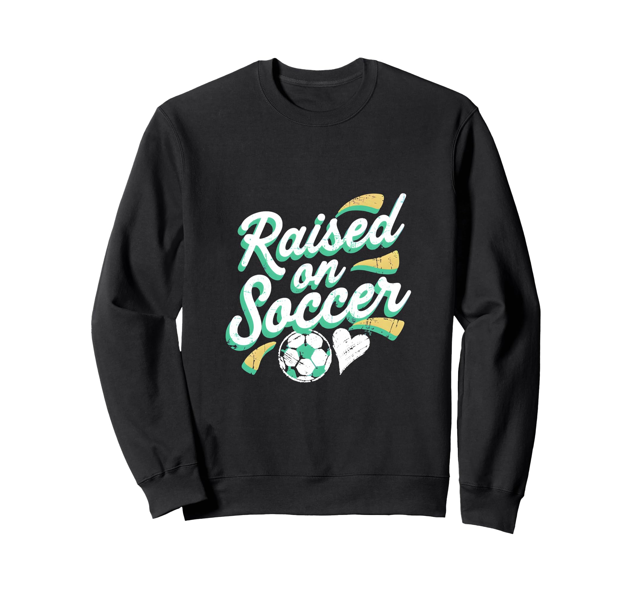 Raised Soccer Mom Family Pride Sweatshirt - Aesthetic Graphic Men Women