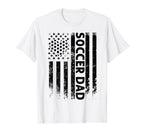 Mens Soccer Dad Father T-Shirt - Trendy Graphic for Adults