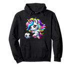 Soccer Player Unicorn Hoodie - Custom Art Print Men Women