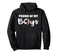 Proud My Funny Football Soccer Mom Hoodie - Aesthetic Graphic Men Women