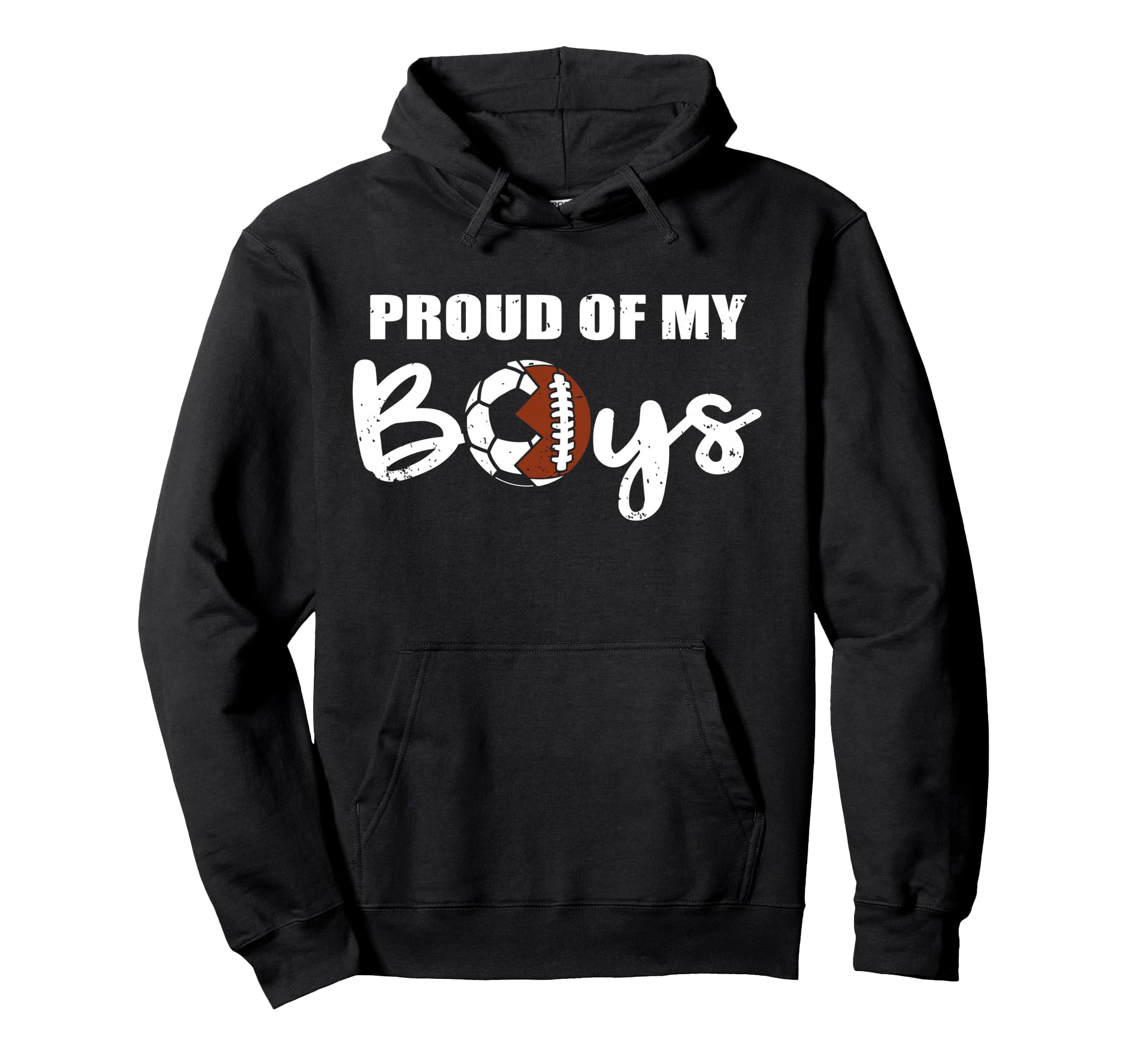 Proud My Funny Football Soccer Mom Hoodie - Aesthetic Graphic Men Women