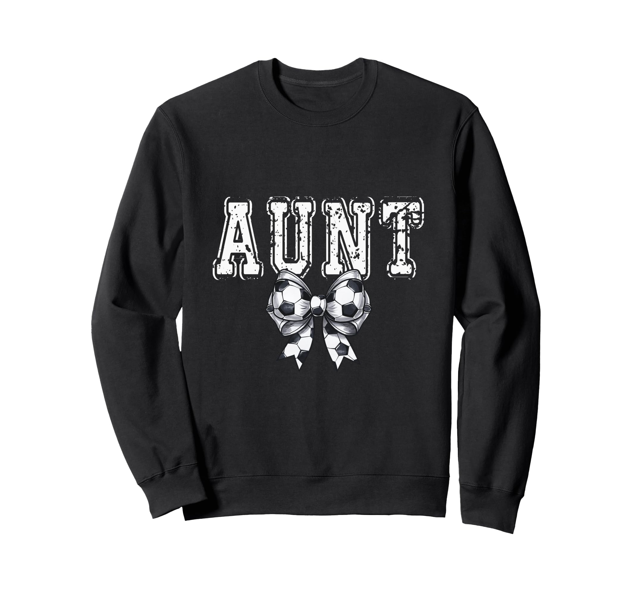 Coquette Soccer Aunt Spirit Sweatshirt - Trendy Graphic Unisex