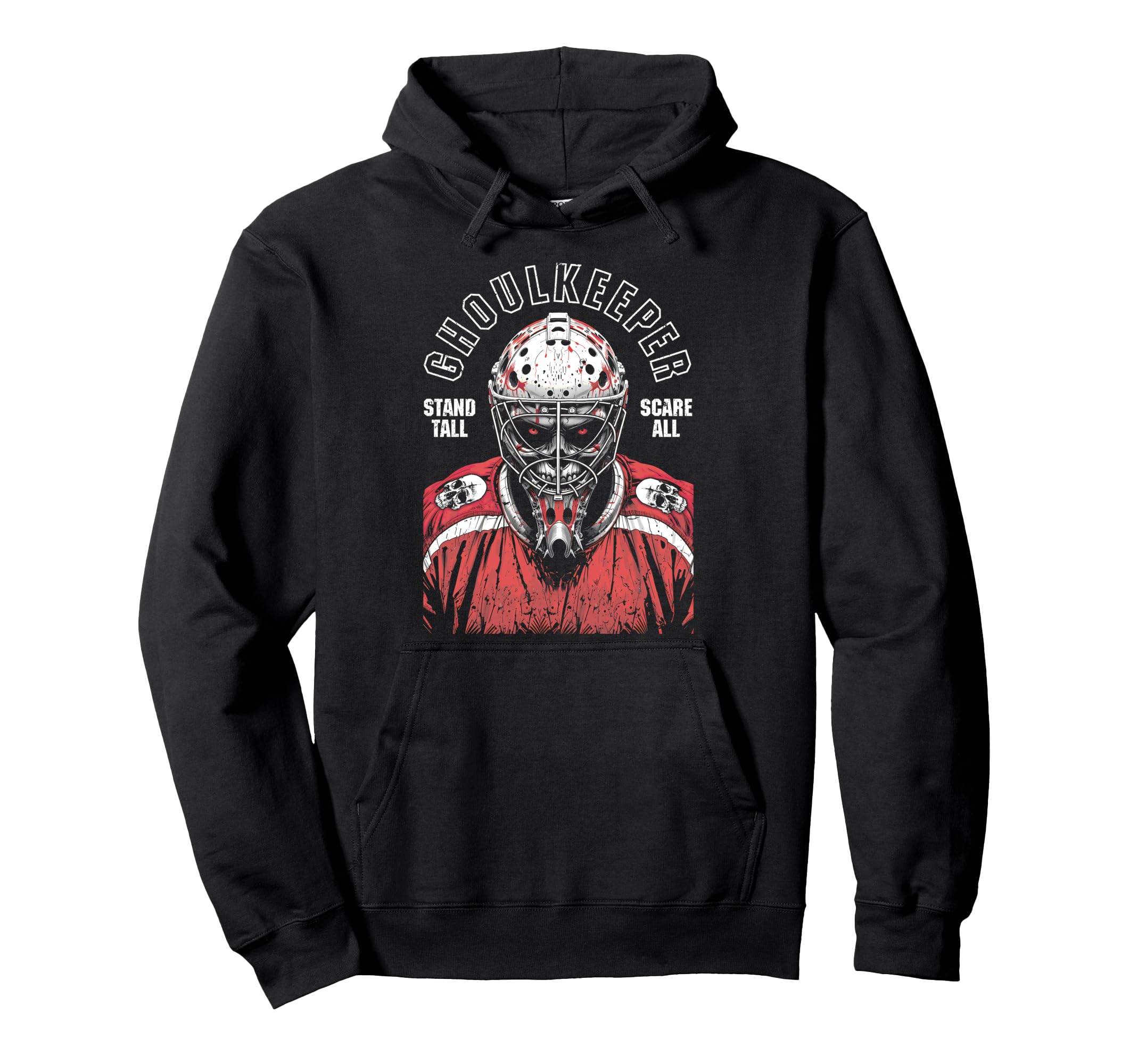 Ice Hockey Goalie Goalkeeper Hoodie - Aesthetic Graphic for Adults
