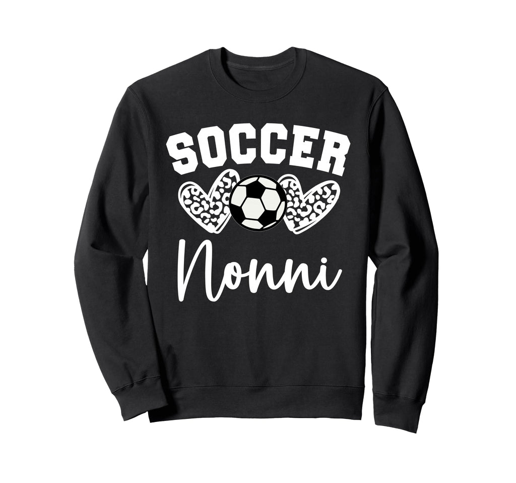 Soccer Nonni Matching Family Sweatshirt - Aesthetic Graphic for Adults