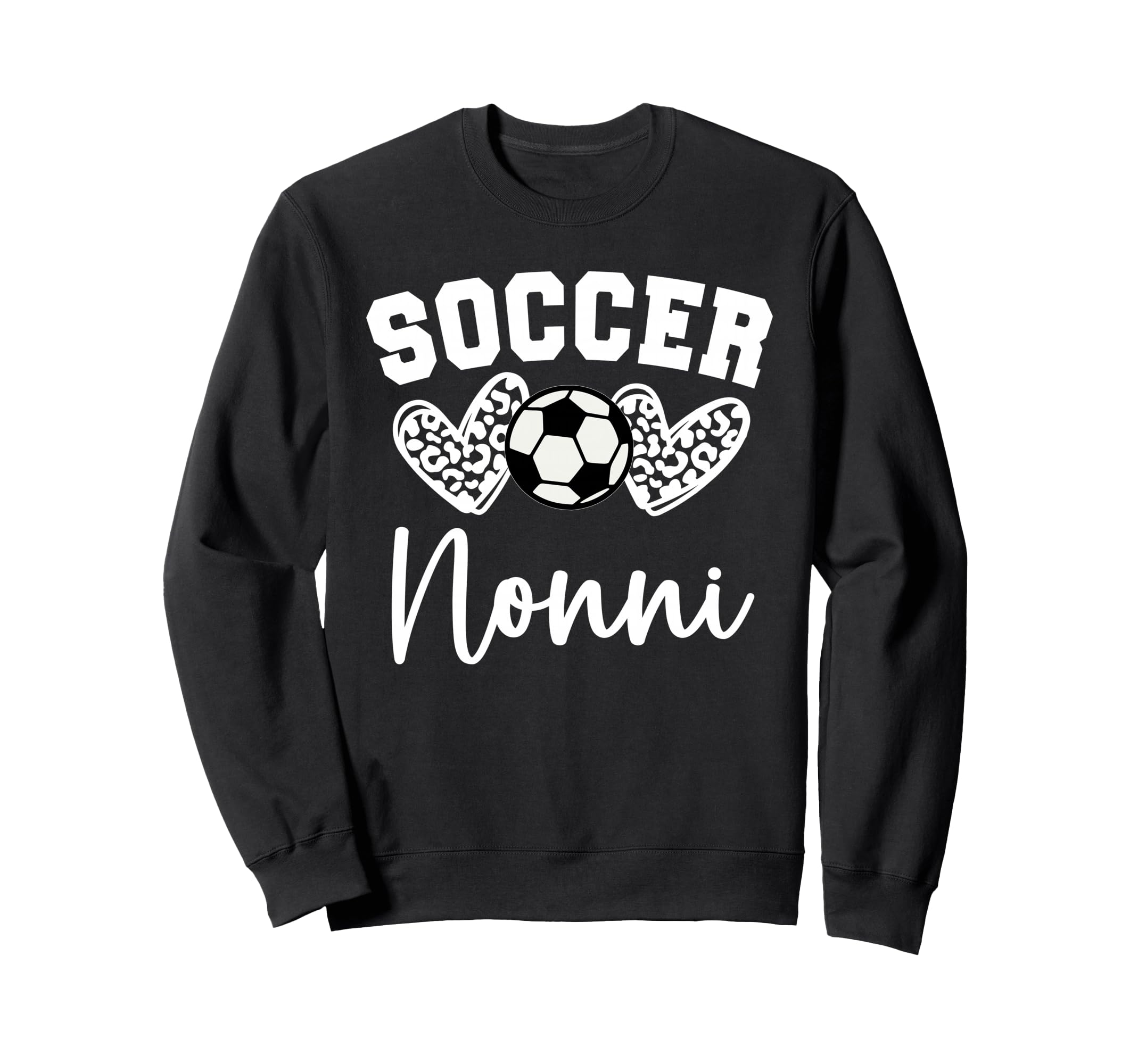 Soccer Nonni Matching Family Sweatshirt - Aesthetic Graphic for Adults