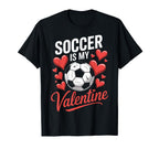 I Love Soccer More Than Anything T-Shirt - Trendy Graphic for Adults