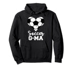 Soccer G Ma Funny Soccer Heart Hoodie - Streetwear Style for Adults