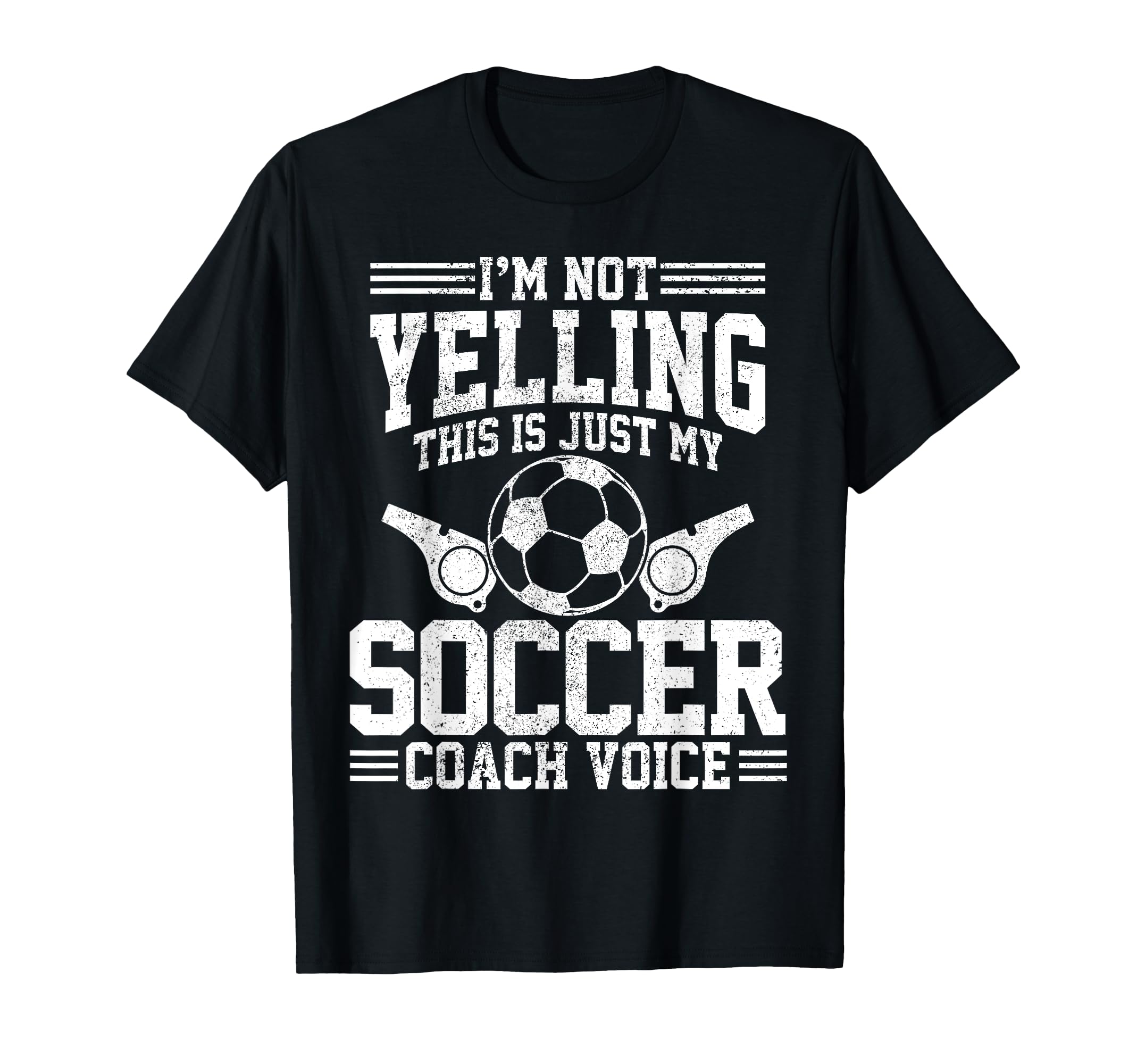 Soccer Coach Voice Funny Sports Team T-Shirt - Trendy Graphic Men Women