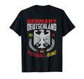German Football Flag Germany Germans T-Shirt - Streetwear Style Unisex