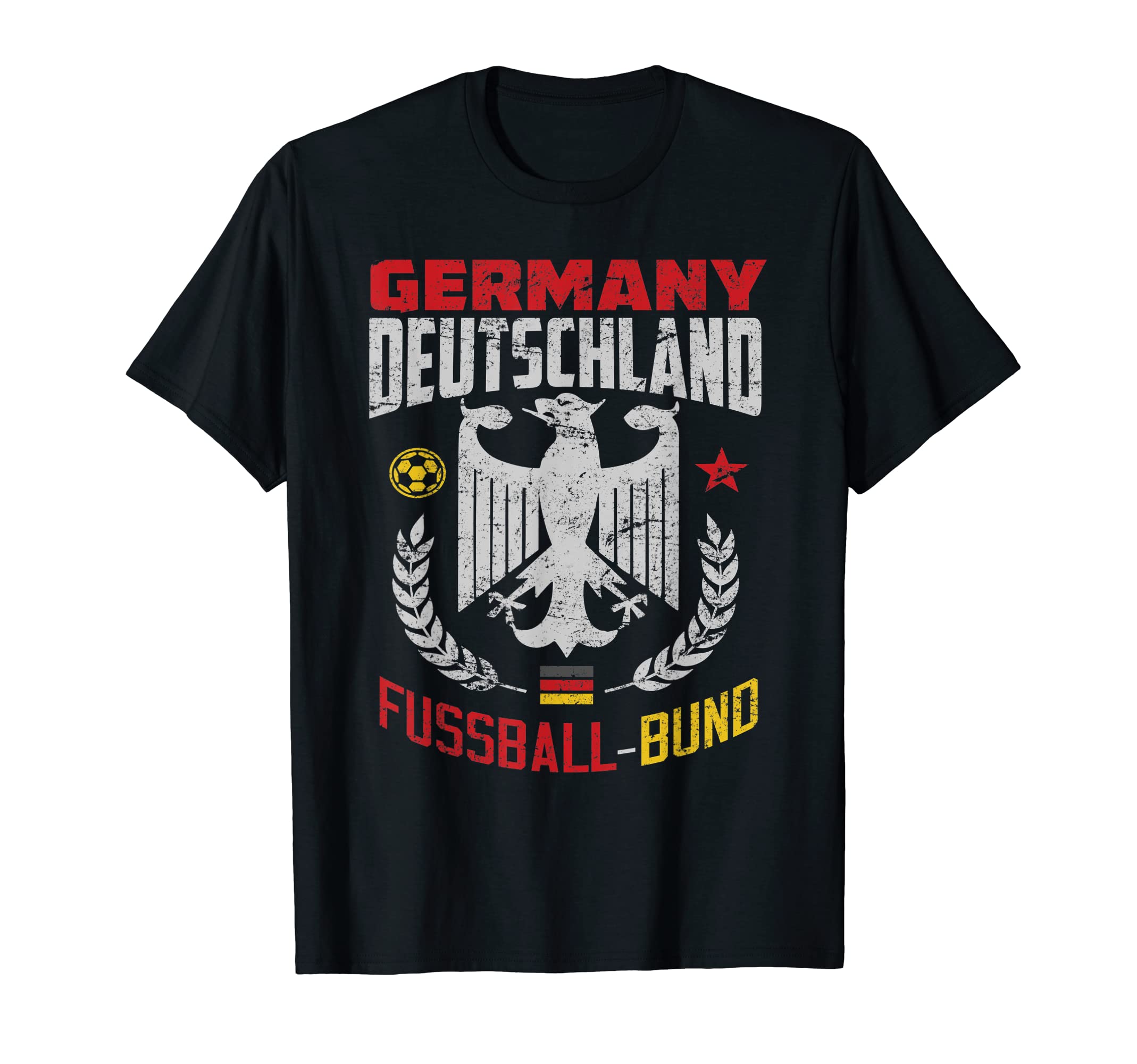 German Football Flag Germany Germans T-Shirt - Streetwear Style Unisex