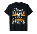Mom Soccer Senior Mom 2026 Soccer T-Shirt - Aesthetic Graphic Men Women