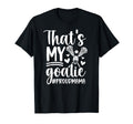 Thats My Lacrosse Goalie Mama Lacrosse T-Shirt - Graphic Print for Adults