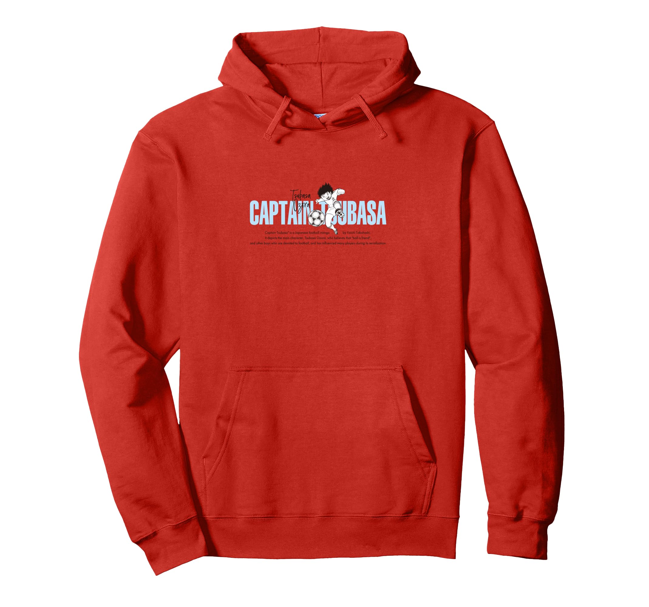 Captain Tsubasa Tsubasa Ozora English Hoodie - Minimalist Print Men Women