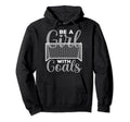 Funny Soccer Art Teens Soccer Lovers Hoodie - Minimalist Print Unisex
