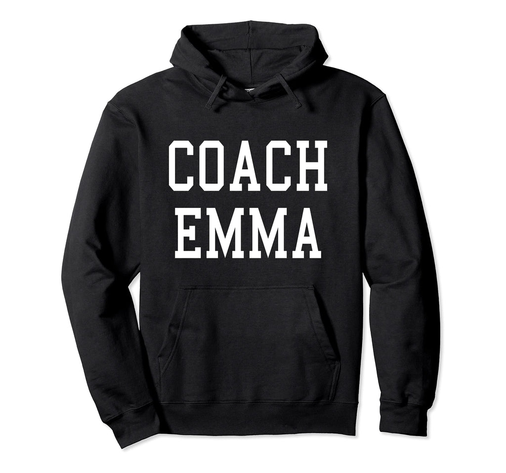 Coach Emma Custom Football Soccer Hoodie - Custom Art Print for Adults