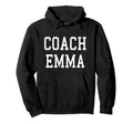Coach Emma Custom Football Soccer Hoodie - Custom Art Print for Adults