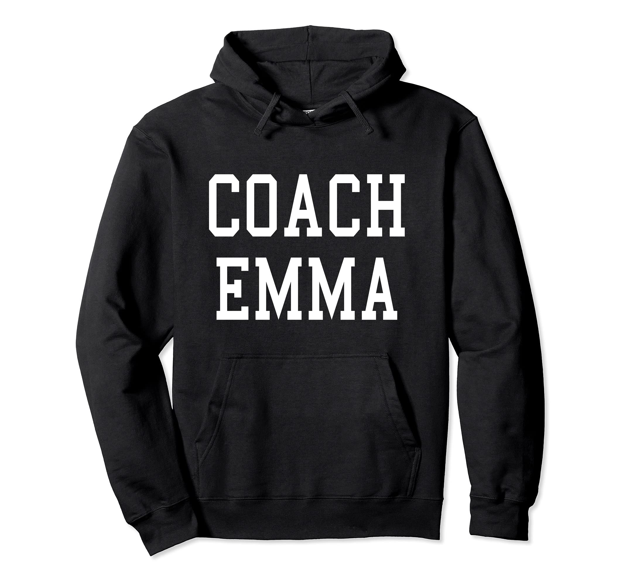 Coach Emma Custom Football Soccer Hoodie - Custom Art Print for Adults