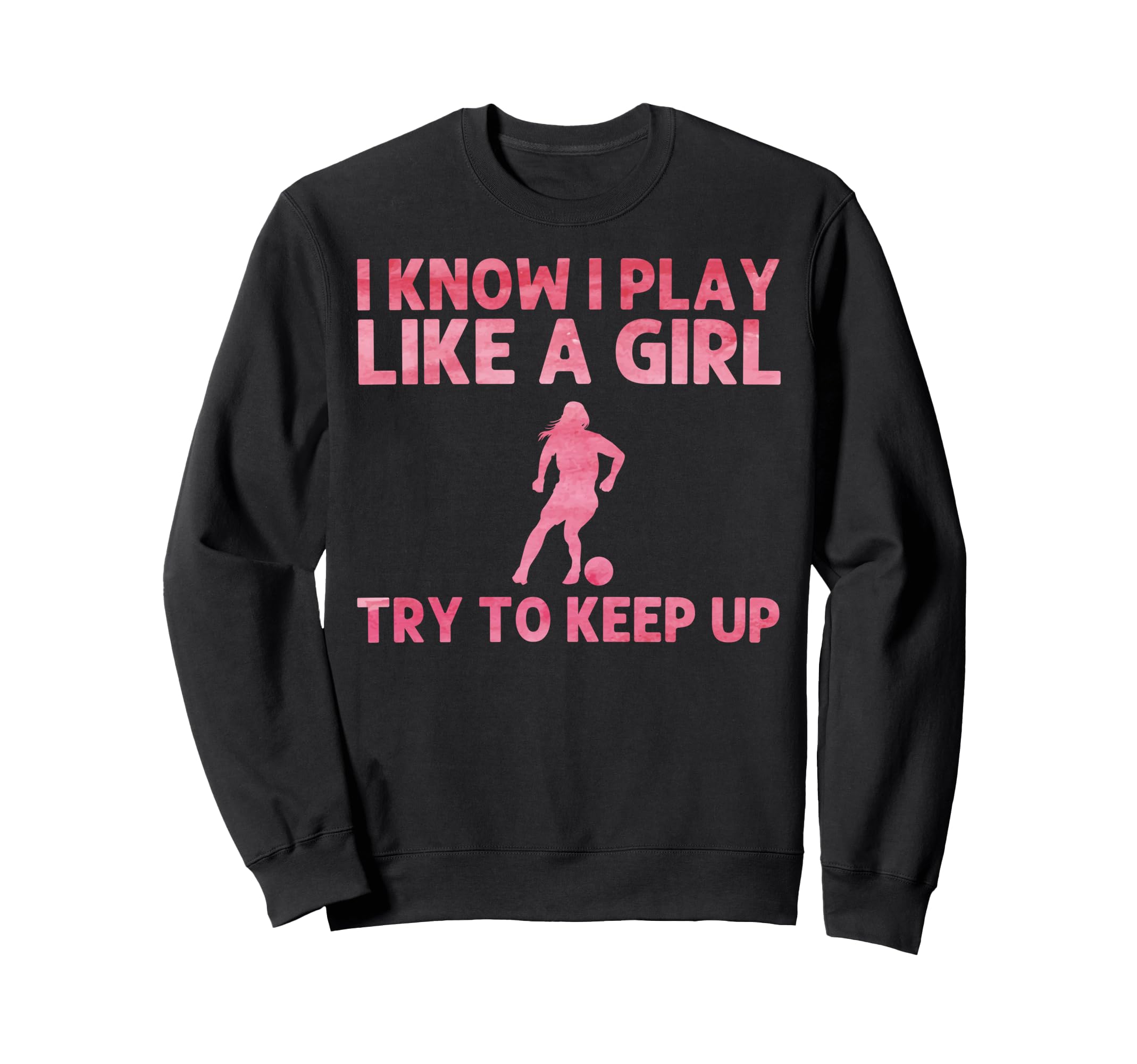 Funny Soccer Art Soccer Player Sweatshirt - Fun Novelty Design Unisex