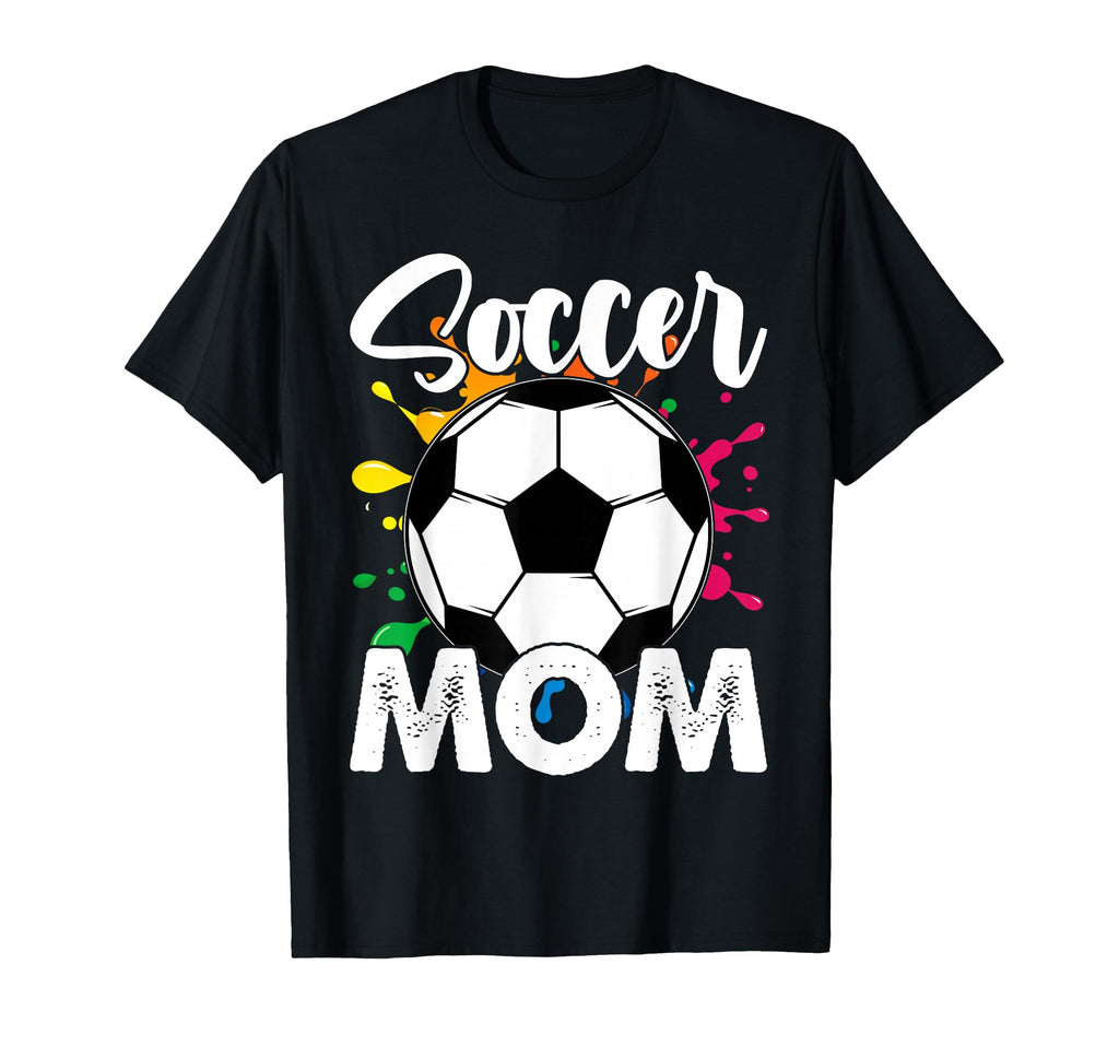 Soccer Mom Soccer Player Game Day Mothers T-Shirt - Graphic Print Unisex