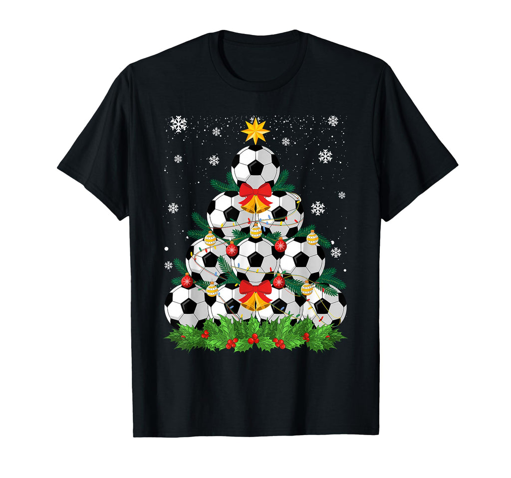 Soccer Tree Pajamas Coach Player T-Shirt - Trendy Graphic Men Women