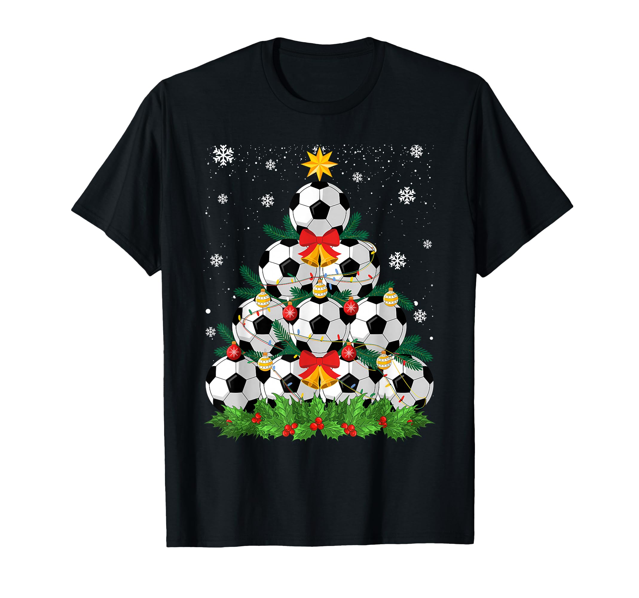 Soccer Tree Pajamas Coach Player T-Shirt - Trendy Graphic Men Women