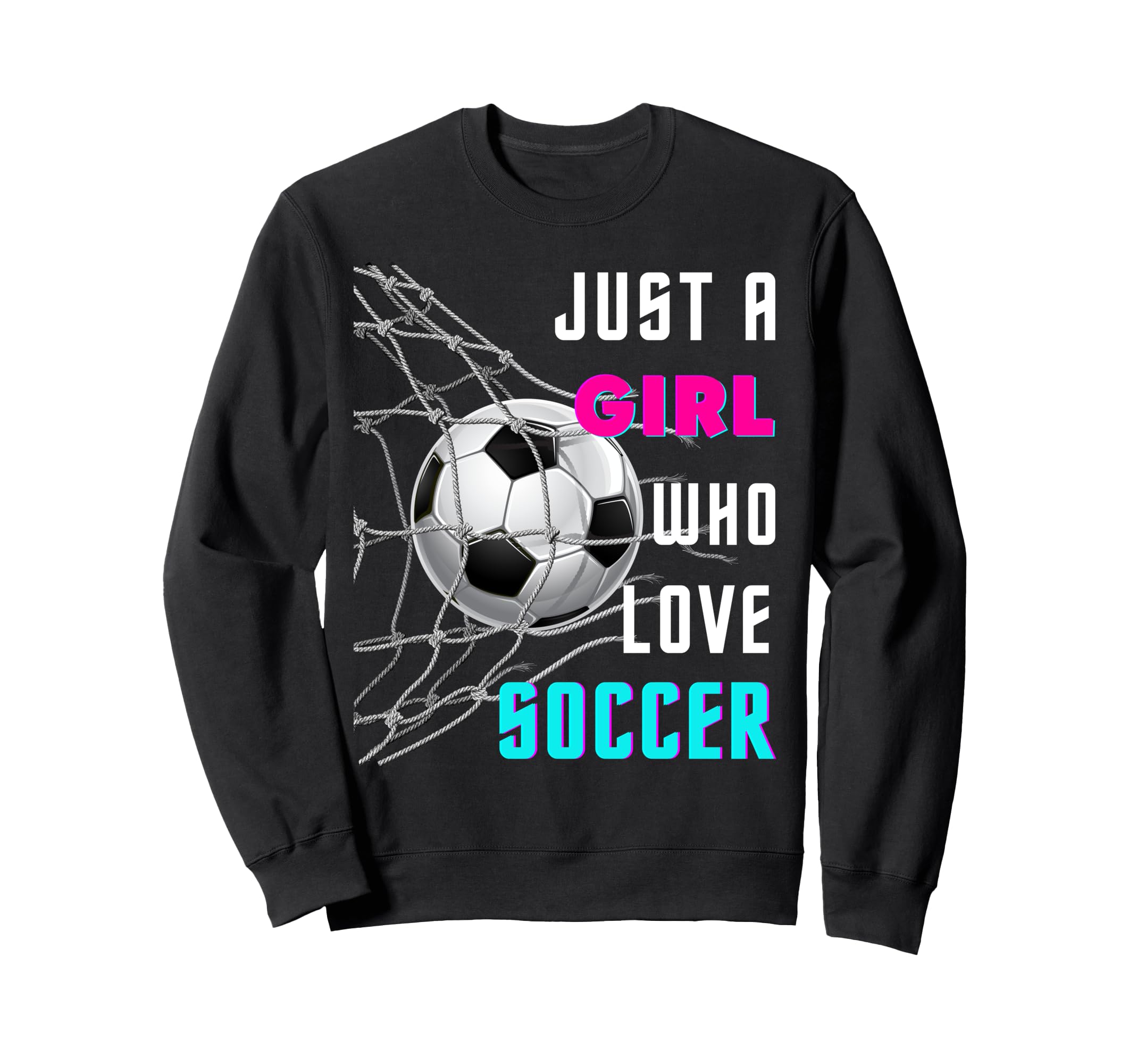 Soccer Passion Net Goal Sport Sweatshirt - Novelty Apparel for Adults