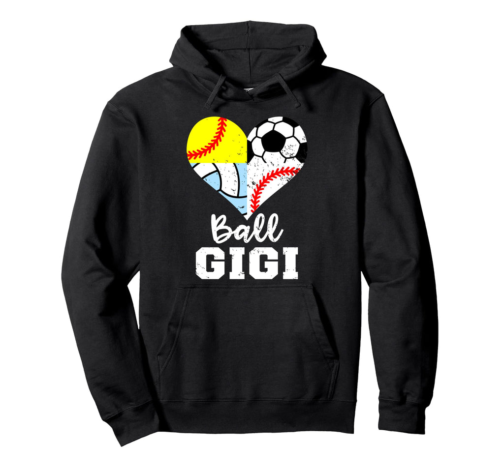 Ball Gigi Soccer Baseball Softball Hoodie - Fun Novelty Design Men Women