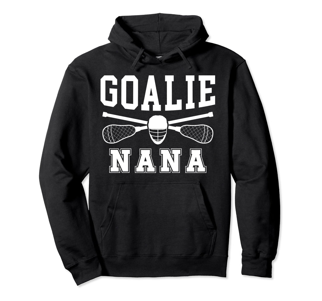 Lacrosse Goalie Nana Lacrosse Hoodie - Fun Novelty Design Unisex